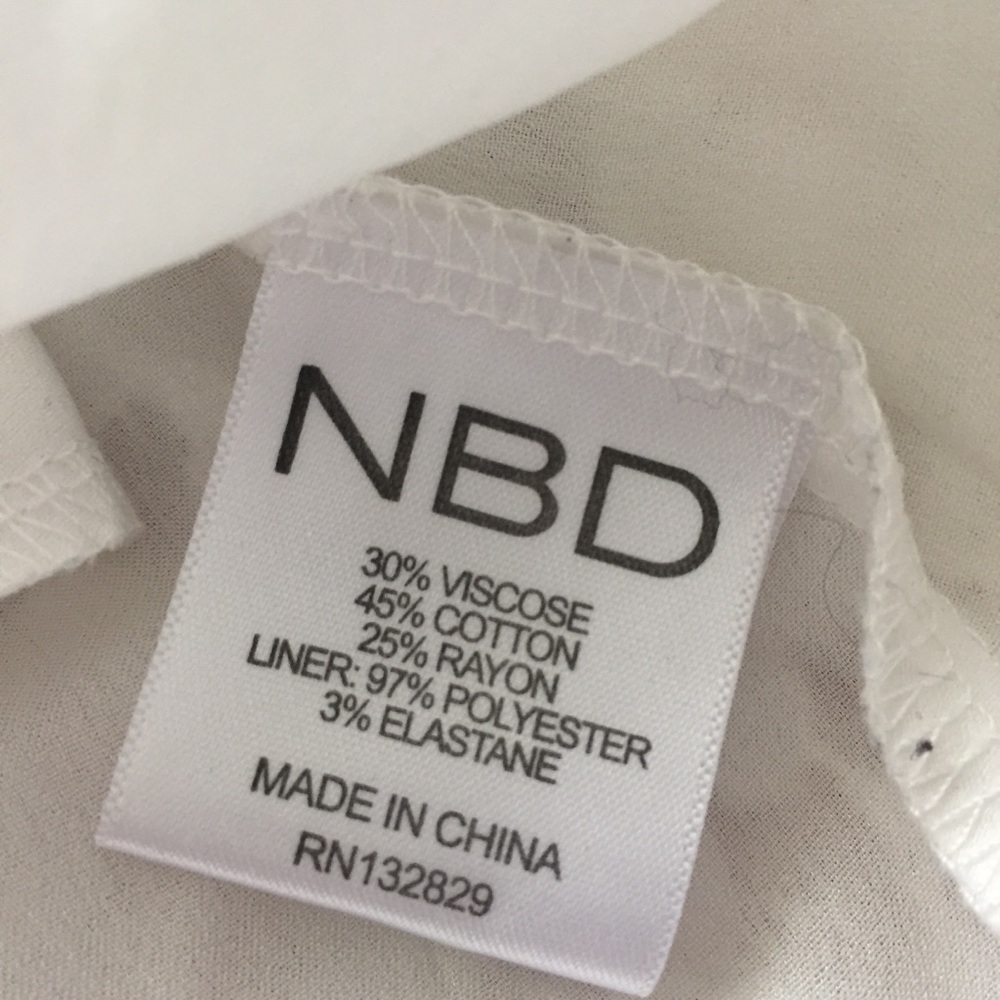 NBD Lace White Dress - Picture 7 of 7